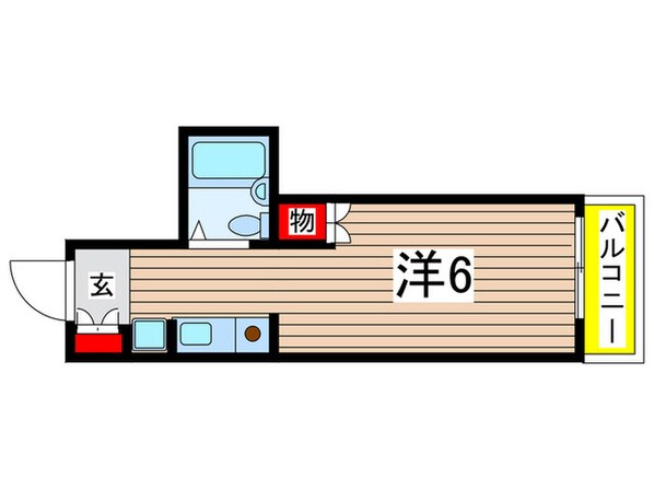 スカイコートたまプラーザ(202)の物件間取画像